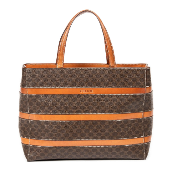 Sac Celine cabas Macadam 3 bandes