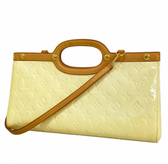Sac Louis Vuitton Vernis Roxbury Drive 2way perle