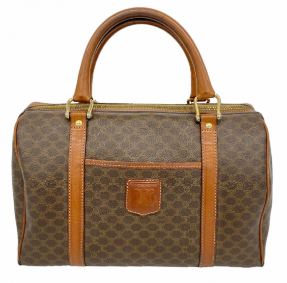 Sac à main Céline Macadam PVC marron
