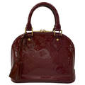 Sac à main Louis Vuitton Alma BB cuir magenta