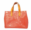 Sac à main Louis Vuitton Reade PM Vernis framboise