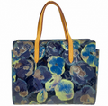 Sac Vernis Ikat Fleur Catalina BB Bleu