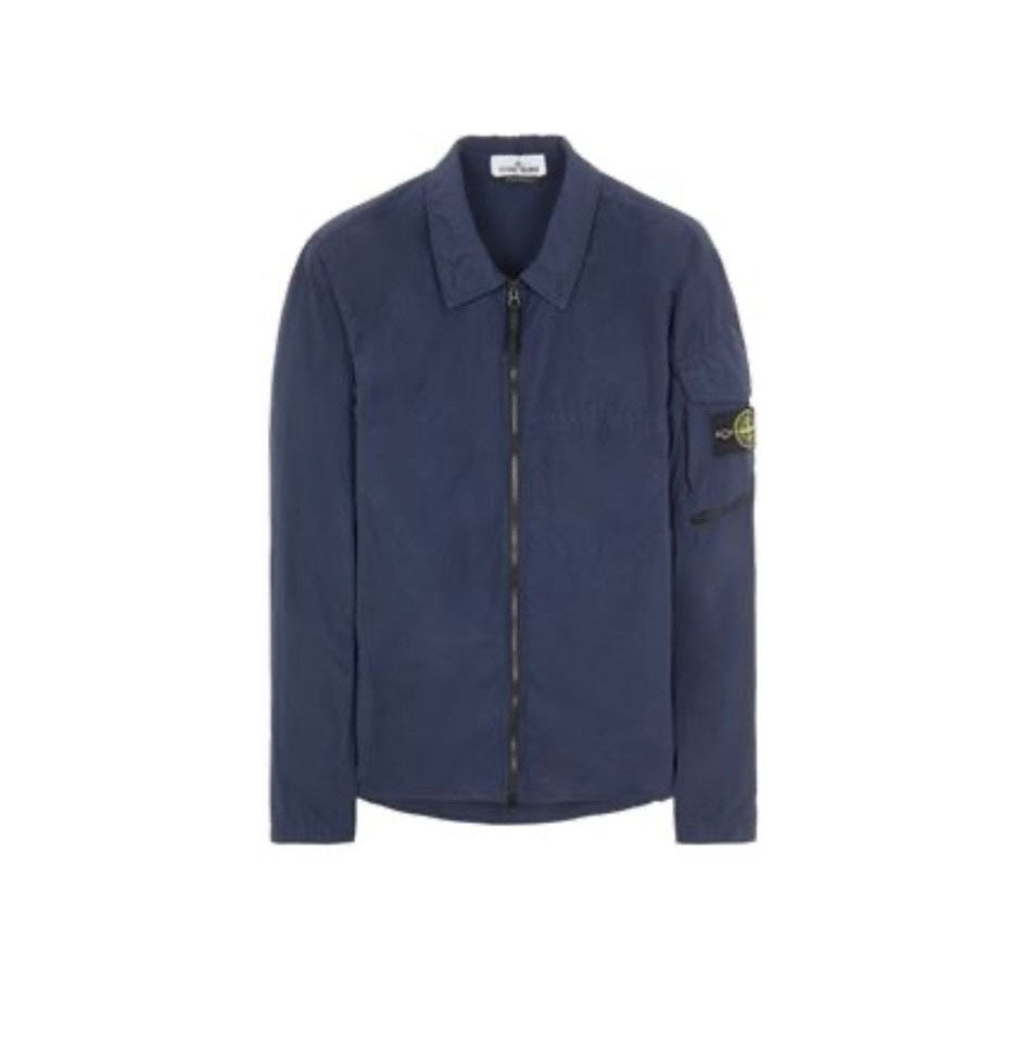 STONE ISLAND NASLAN SUR CHEMISE NAVY