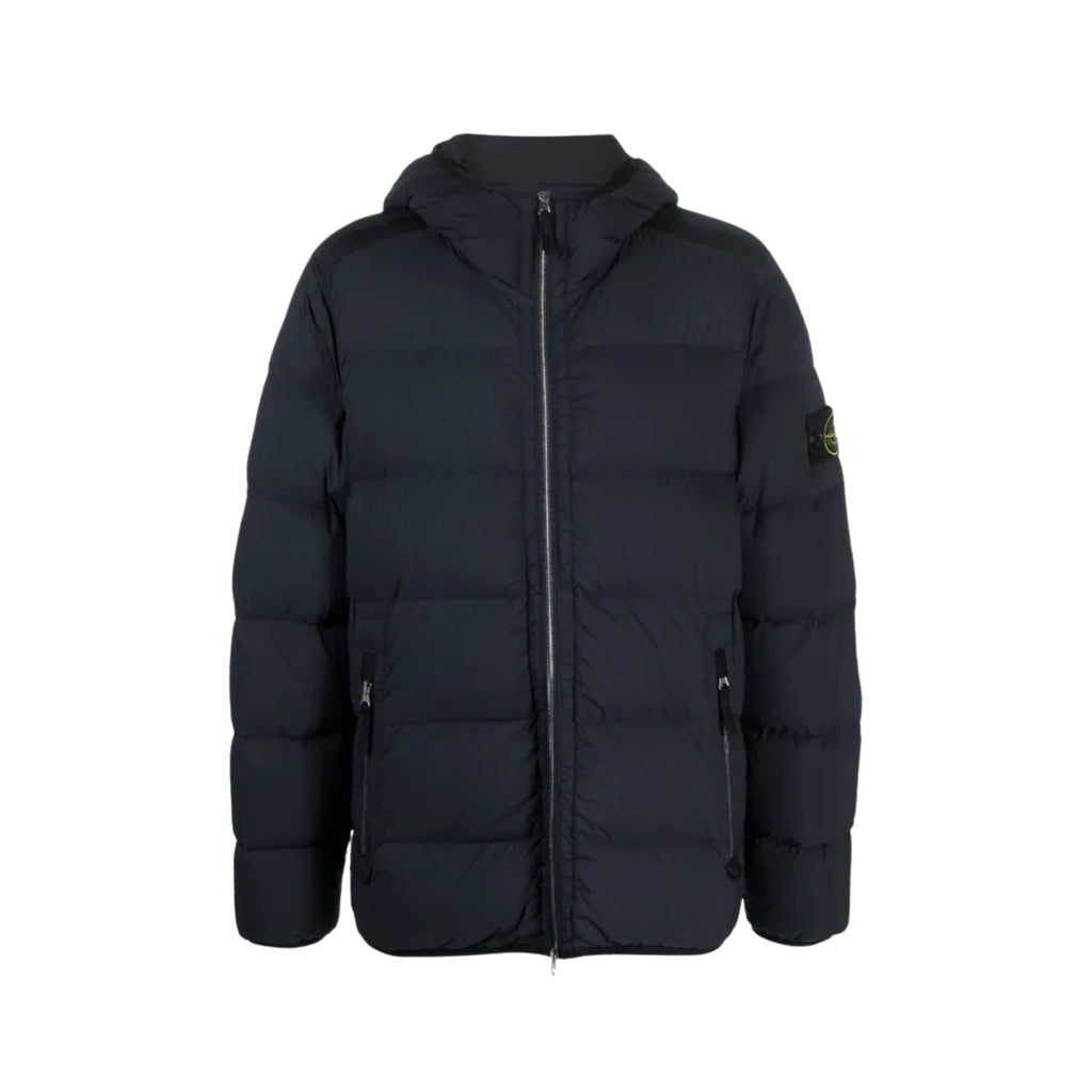 Stone Island Nylon Down Jacket - Blue