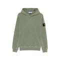 Stone Island Pull Hoodie Vert