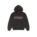 Stussy Felt Applique Hoodie Noir