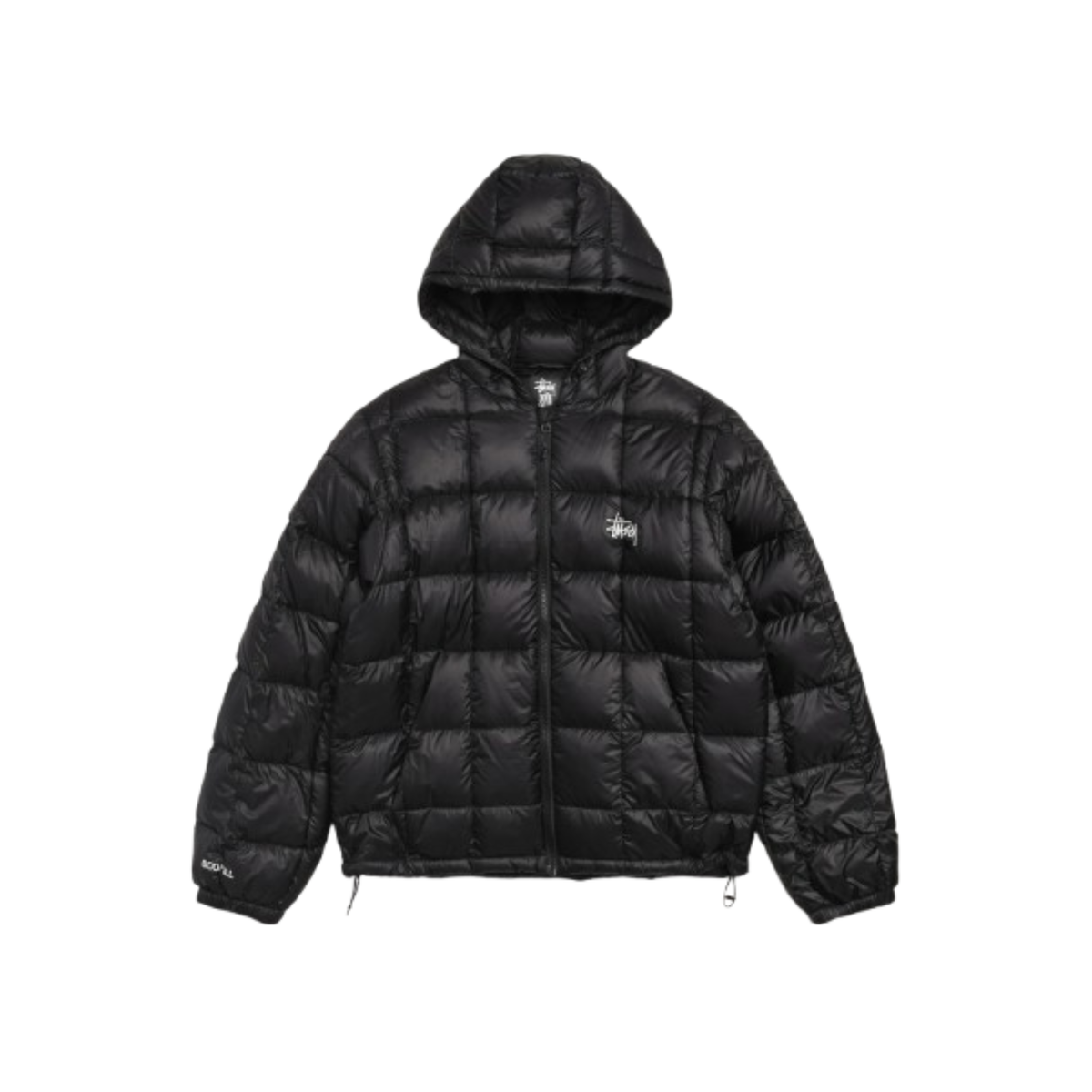 Stussy Midweight Hooded Puffer Noir