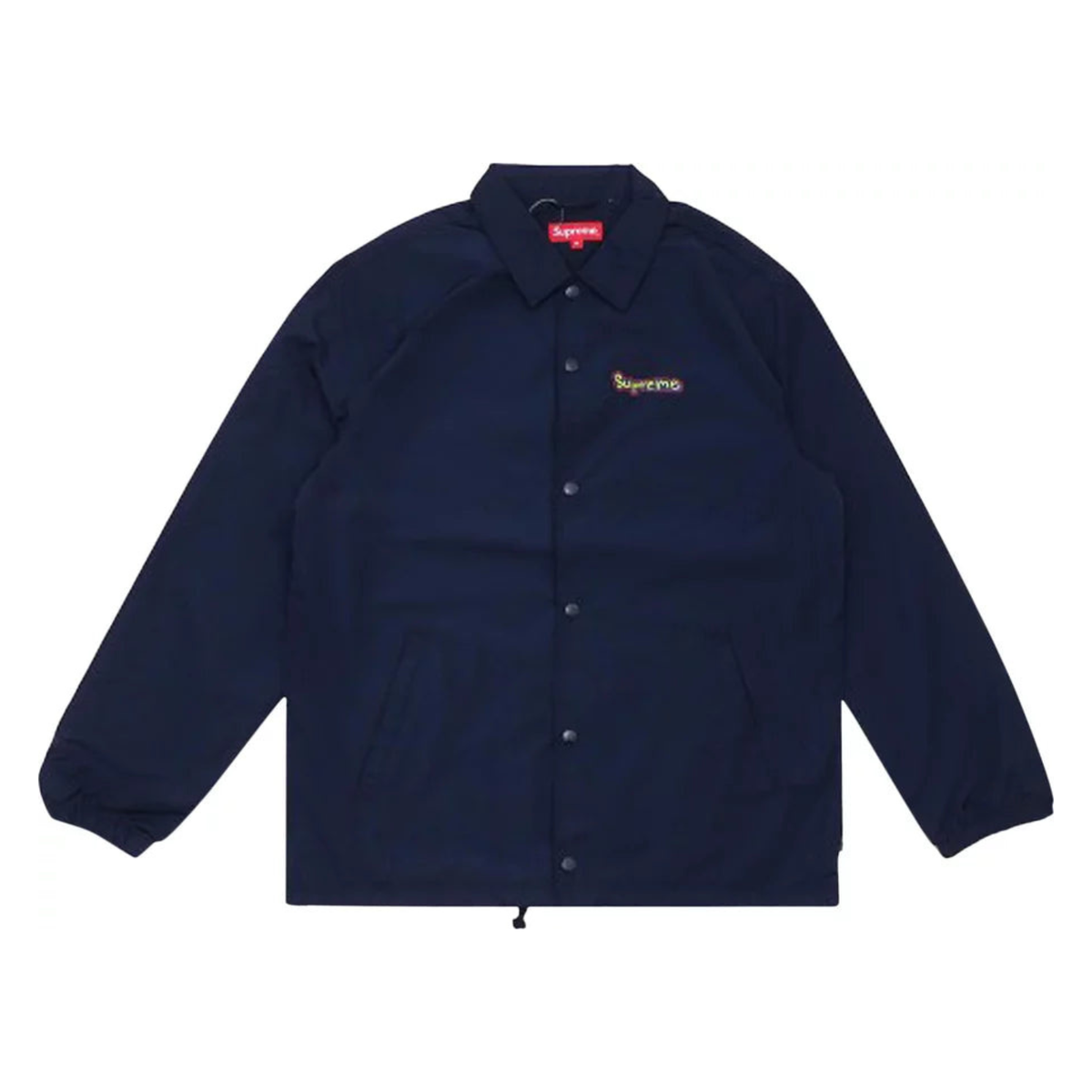 Supreme Veste - Gonz Logo Coaches - Navy Blue
