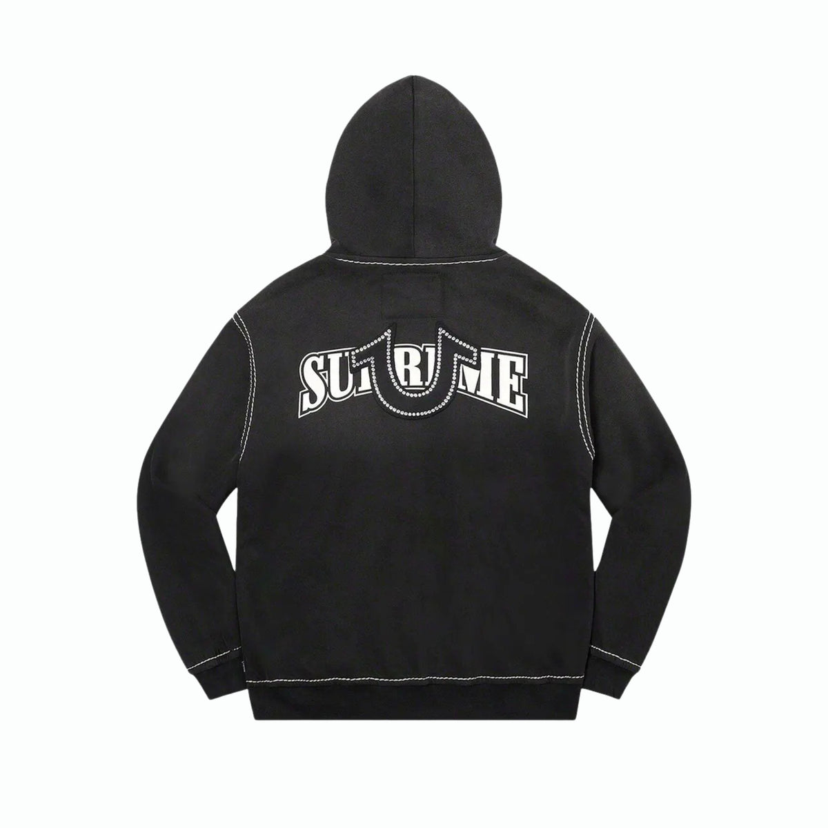 Supreme x True Religion Zip Up Hooded Sweatshirt 'Black'