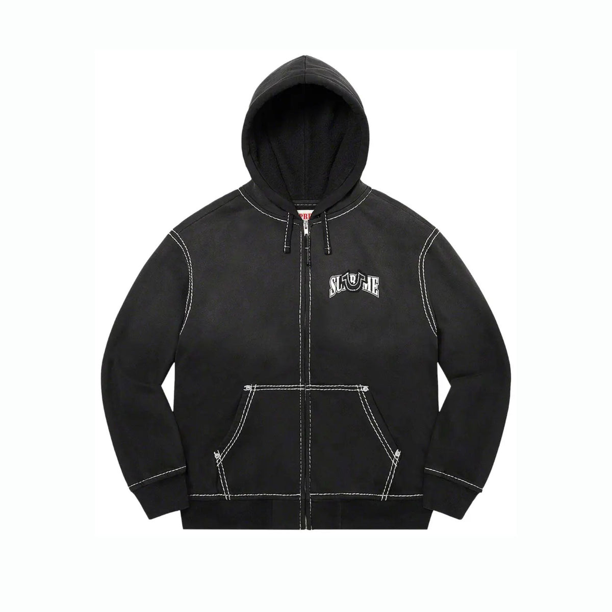 Supreme x True Religion Zip Up Hooded Sweatshirt 'Black'