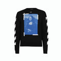 Sweat-shirt Mona Lisa Off White Noir