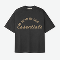 T-shirt Essentials Faded Iron Grey Training 90'S Short Sleeve Tee Fear of God