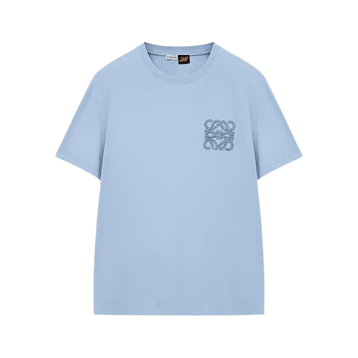 T-Shirt Loewe x Paula's Ibiza Flocked Logo Relaxed Bleu