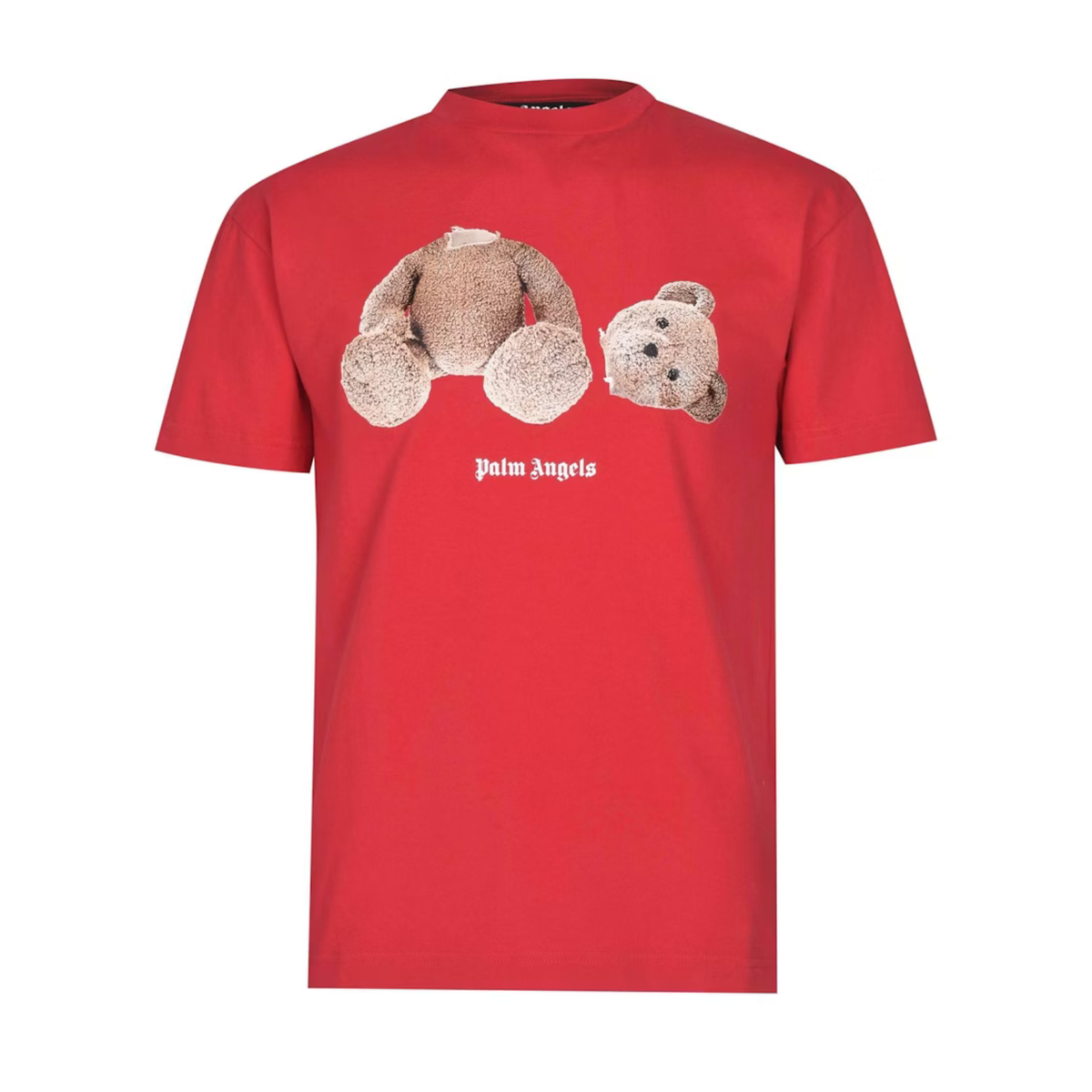 T-Shirt Palm Angels Bear Red