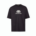 Tee Balenciaga Logo Black