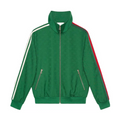 Veste Gucci x adidas GG Trefoil Jacquard Vert